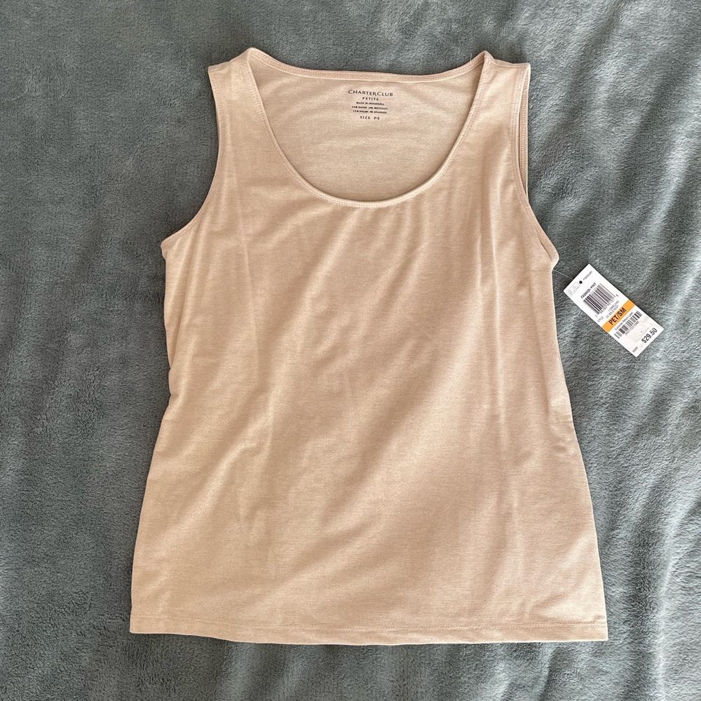 Charter Club Petite Tank Top - Picture 1 of 9